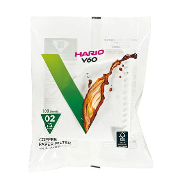 Filtros de papel Hario V60 02 – 100 hojas