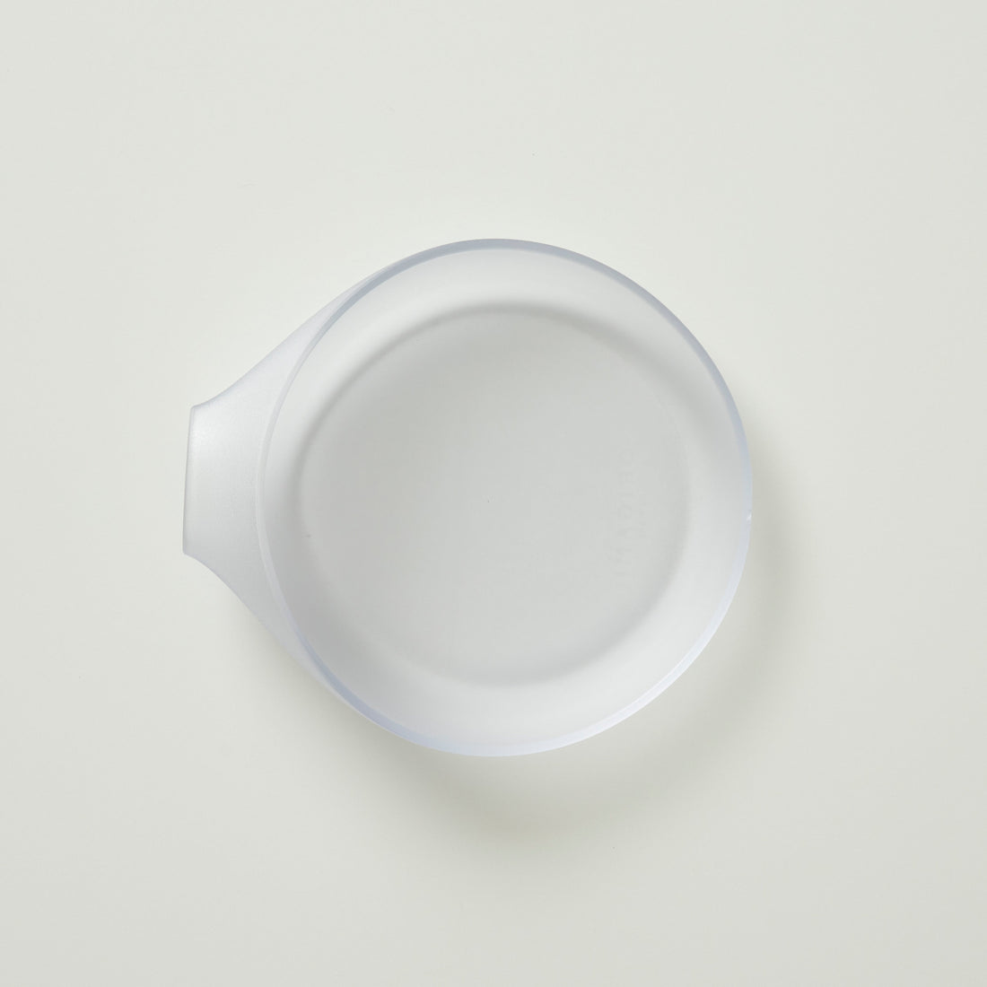 Detalle del pico vertedor de la Origami Beans Tray
