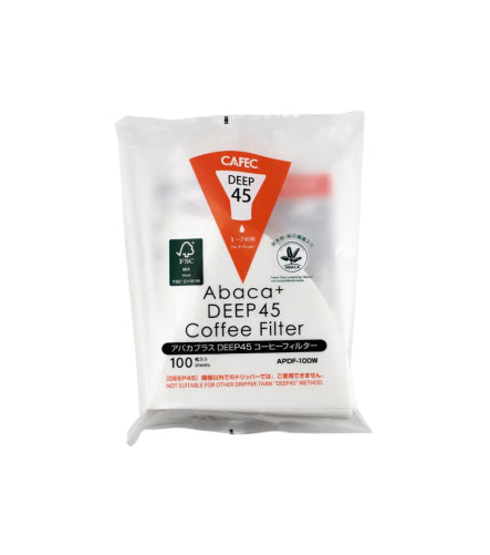 Filtros de Café Cafec Abaca+ Deep 45