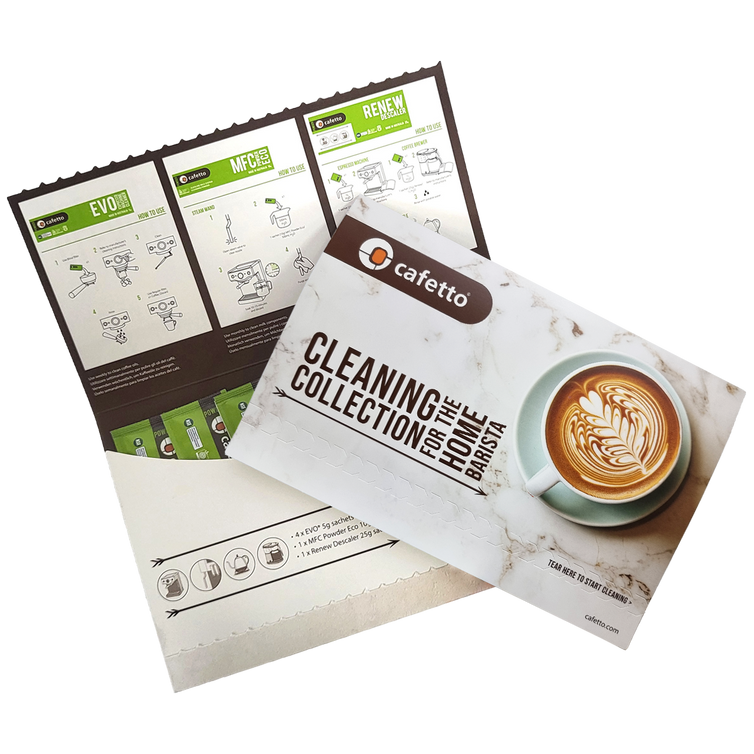 Kit Mensual de limpieza orgánico para espresso