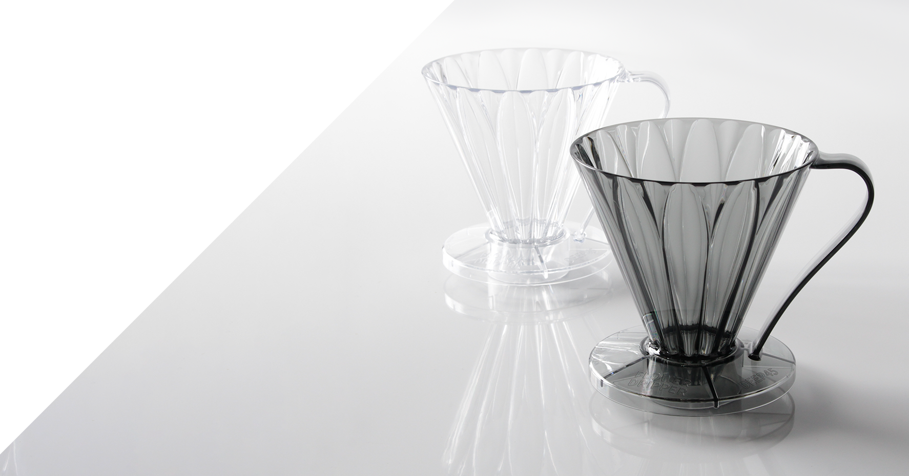 Cafec Tritan Flower Dripper Deep 45 – cafeshi