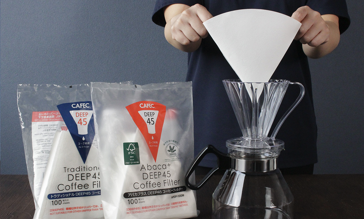 Cafec Tritan Flower Dripper Deep 45 – cafeshi