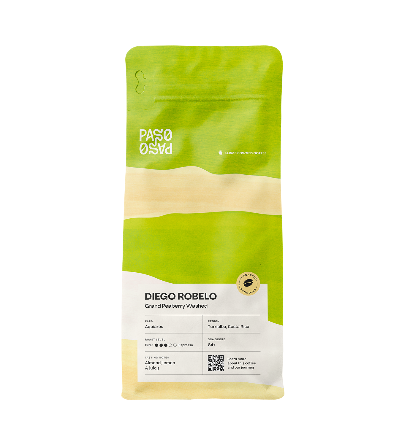 Diego Robelo - Grand Peaberry Washed - Paso Paso