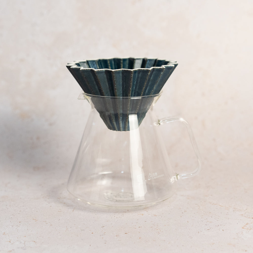 ORIGAMI Server + Hario Glass