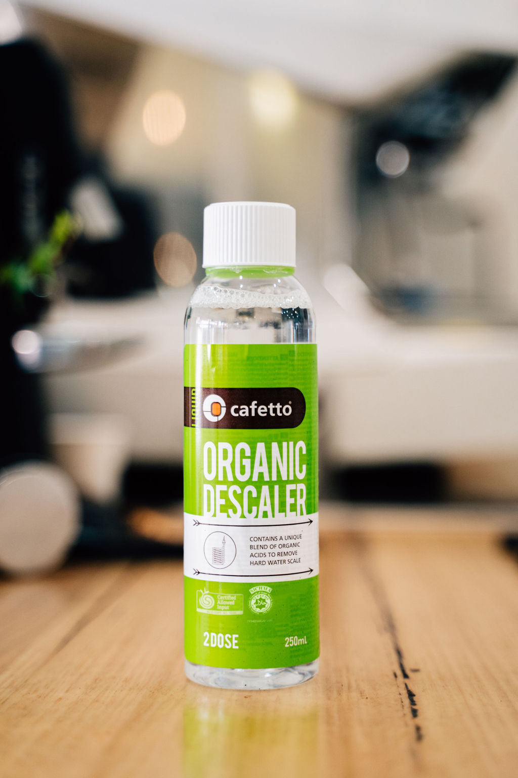 Descalcificador orgánico Cafetto