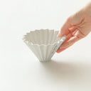 Dripper Origami ReWork en porcelana reciclada