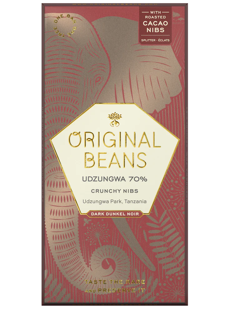 Chocolate Tanzania Udzungwa 70% con nibs