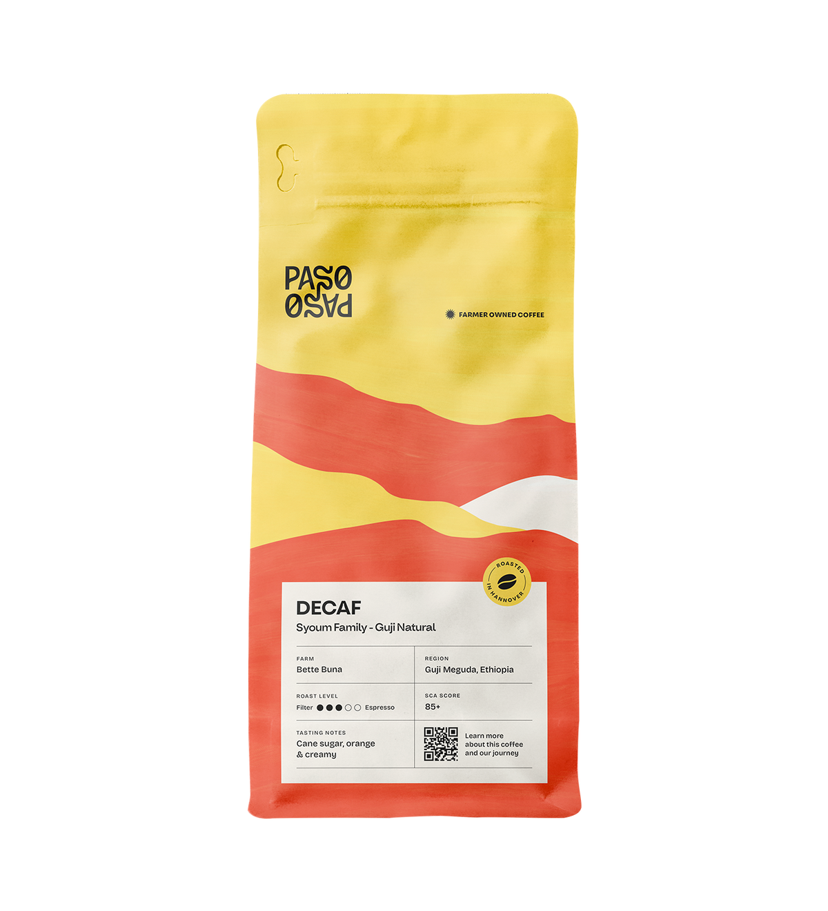 Syoum Family - Guji Natural Descafeinado - Paso Paso