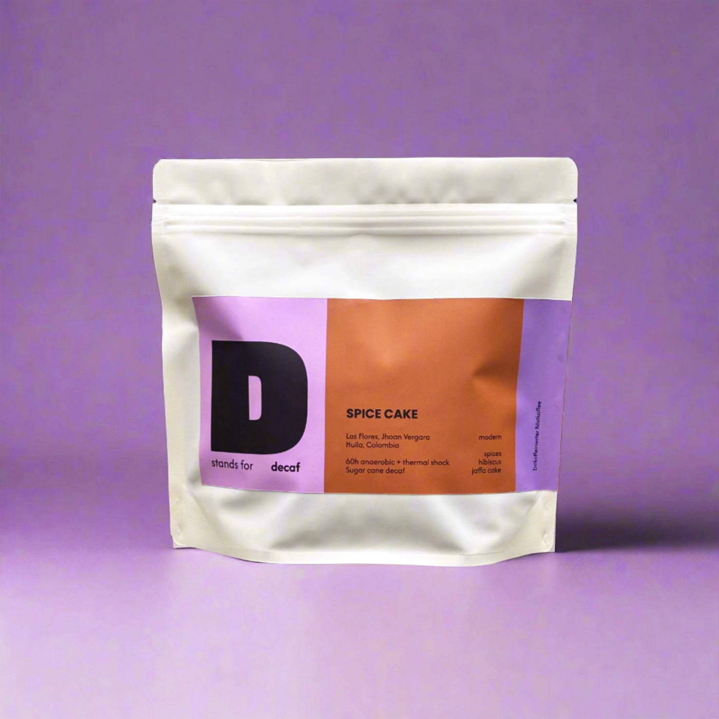 DSTANDSFOR Colombia Spice Cake descafeinado 200g