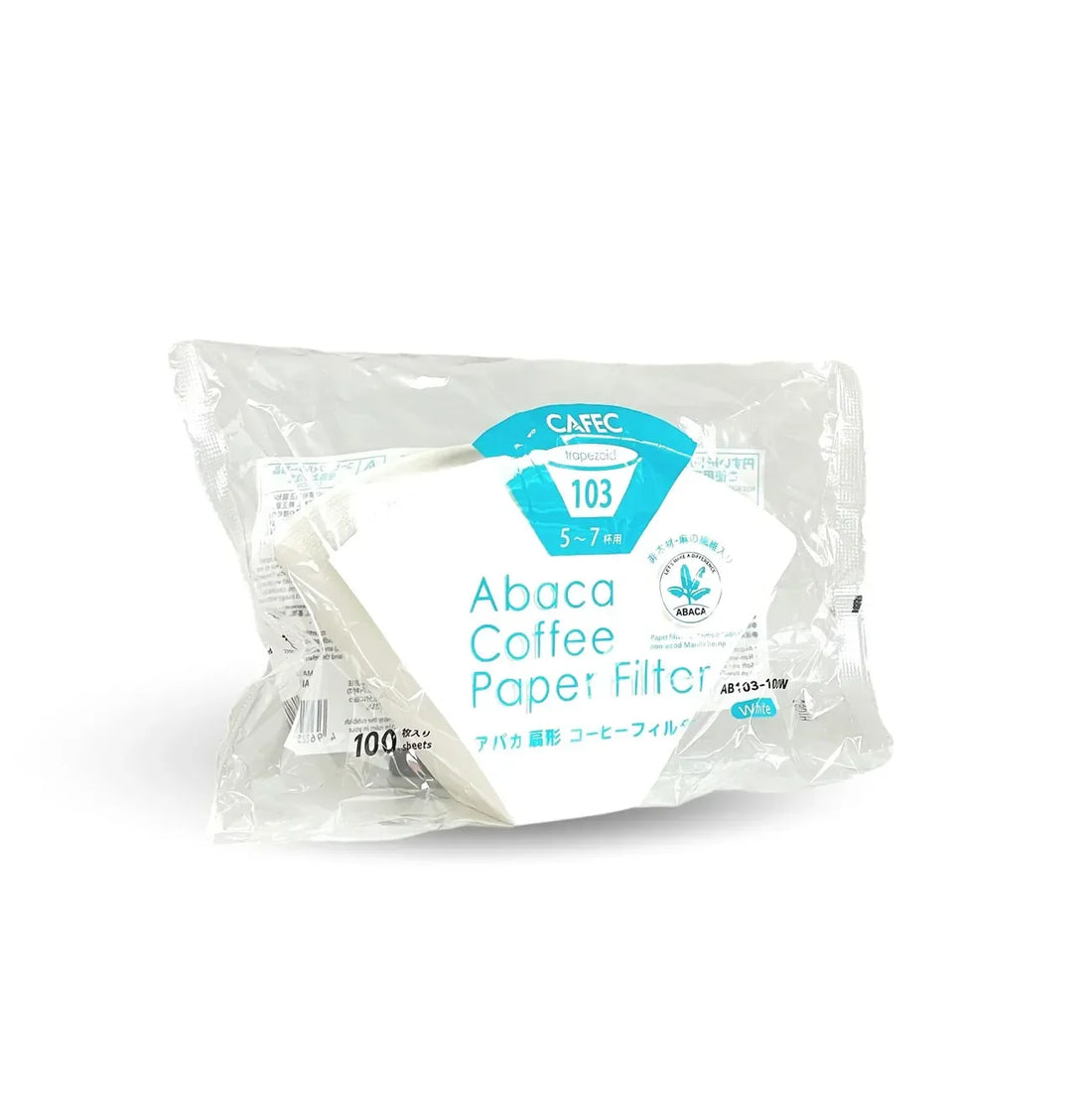 Filtro De Papel Cafec Abaca Trapezoidal – 101, 102 y 103