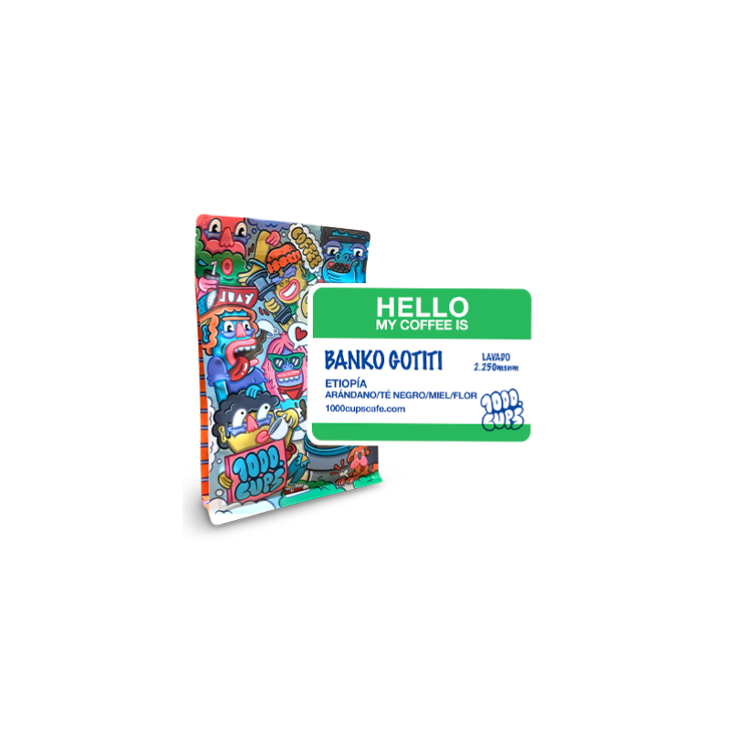 1000cups - Etiopía Banko Gotiti