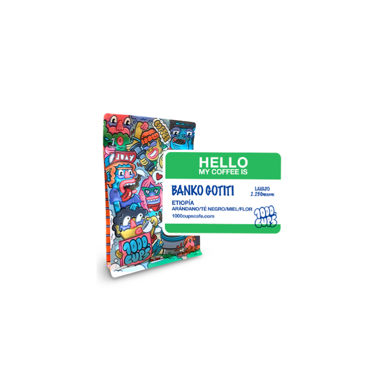1000cups - Etiopía Banko Gotiti