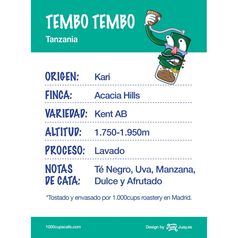1000cups - Tanzania Tembo Tembo