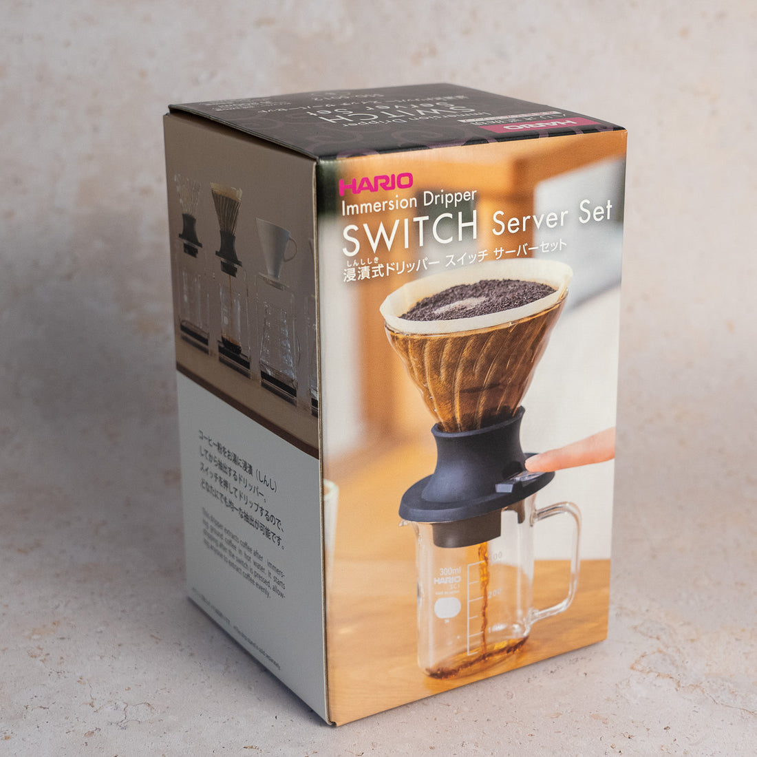 Dripper Switch Server Set 02 Hario Immersion